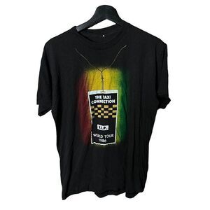 VTG 1986 Sly & Robbie Reggae The Taxi Connection T Shirt Medium
